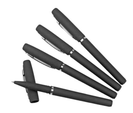 Stylo de signature couleur noire mat