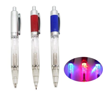 Stylo led personnalisé logo et numero de telephone