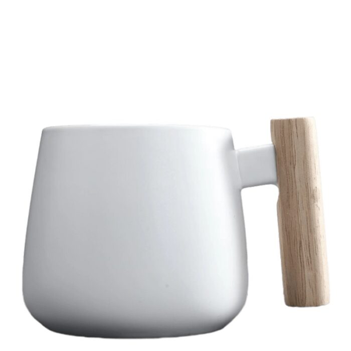 mug style japonais zen manche en bois