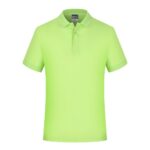 polo personnalisé brodé vert pomme