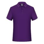 polo personnalisé brodé violet