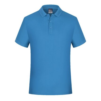 polo personnalisé brodé bleu