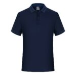 polo personnalisé brodé bleu nuit