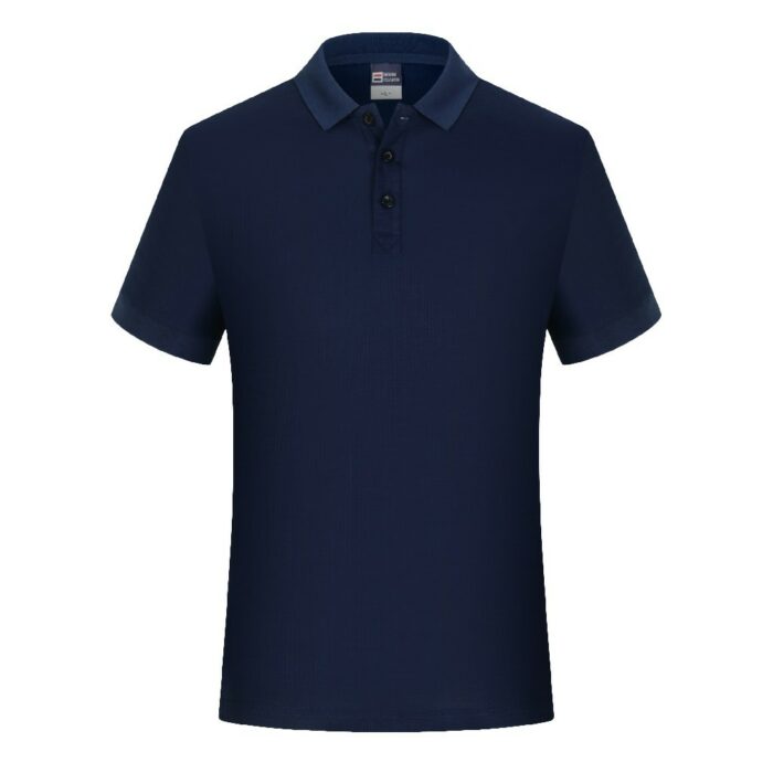 polo personnalisé brodé bleu nuit
