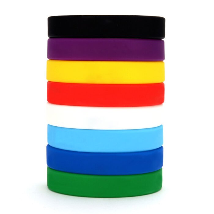 Bracelet publicitaire personnalisé en silicone