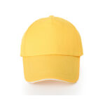 casquette jaune personnalisé