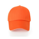 casquette personnalisé orange