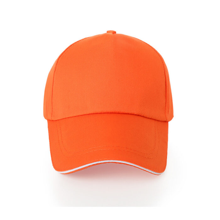 casquette personnalisé orange