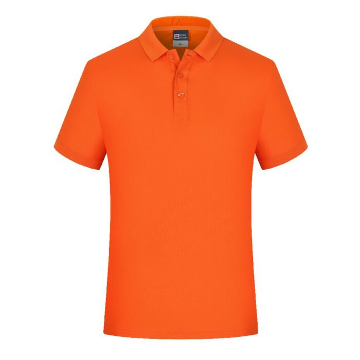 polo personnalisé brodé orange