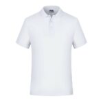 polo blanc personnalisé brodé