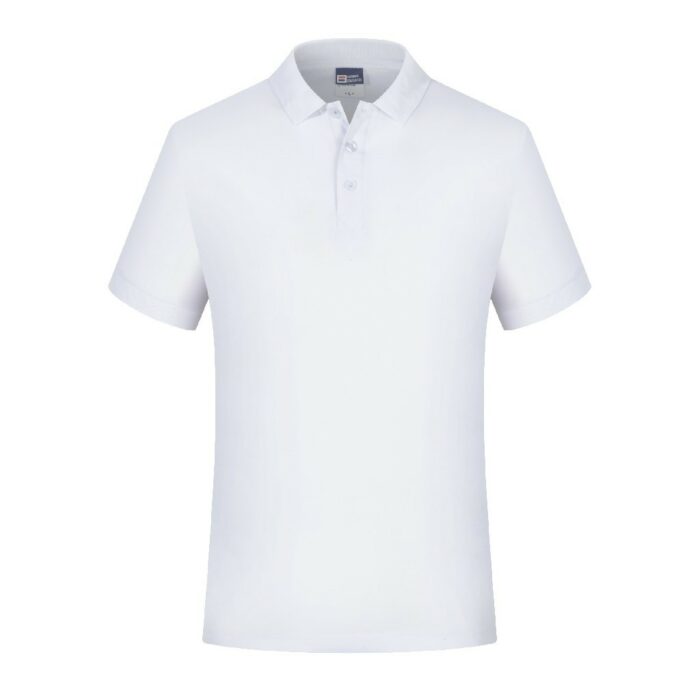 polo blanc personnalisé brodé