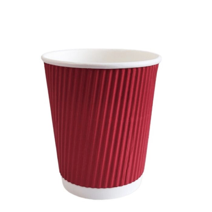 gobelet papier jetable rouge