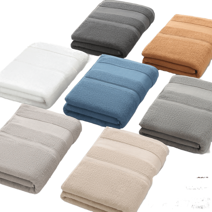 serviette de bain pub