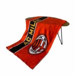 drap de bain sur mesure ac milan