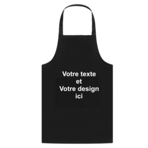 tablier publicitaire avec votre logo et votre image