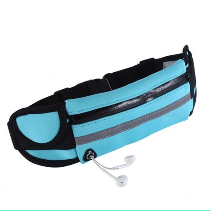 Ceinture de footing pour Homme et Femme sport bleu b