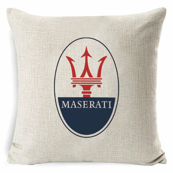 housse de coussin publicitaire avec logo d'entreprise